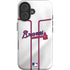 MLB Atlanta Braves Home Jersey iPhone 16 Plus Impact Case
